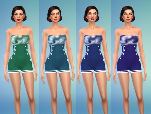 Rockabilly Swimsuit Part1