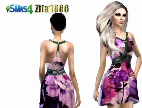 Florals Dress - Mesh Needed.