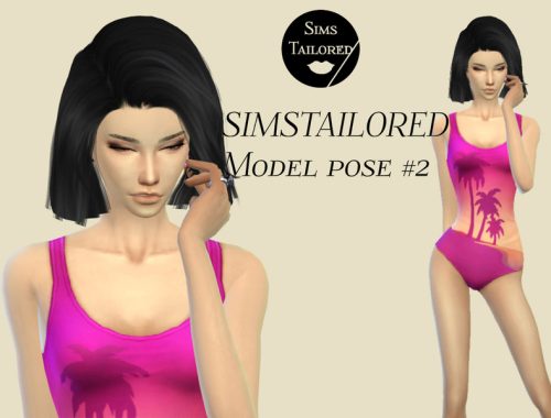 [SIMSTAILORED] Model Pose #2