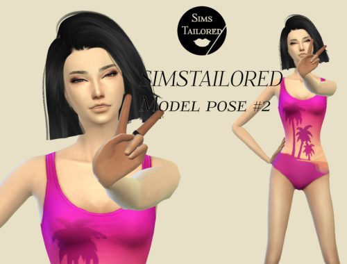 [SIMSTAILORED] Model Pose #2