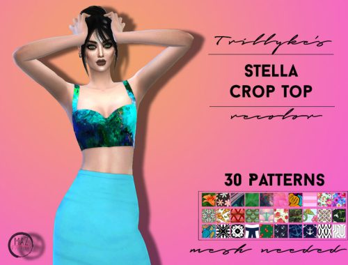 Trillykes Stella Top Recolor | themazproject | mesh needed