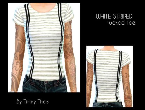 5 Tucked in Hipster Tees