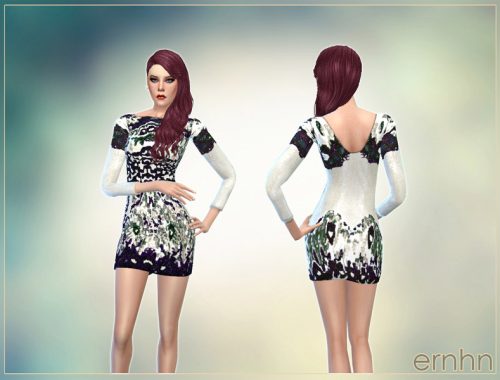 Gypsy Embellished Sequin Dress
