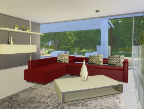 Modern Pool House