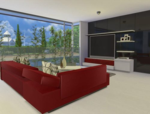 Modern Pool House