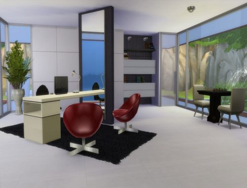 Modern Pool House