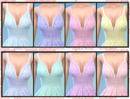Short Full Bridesmaid Party Dress
