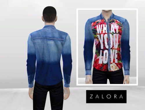 What You Love Signature Denim Shirt