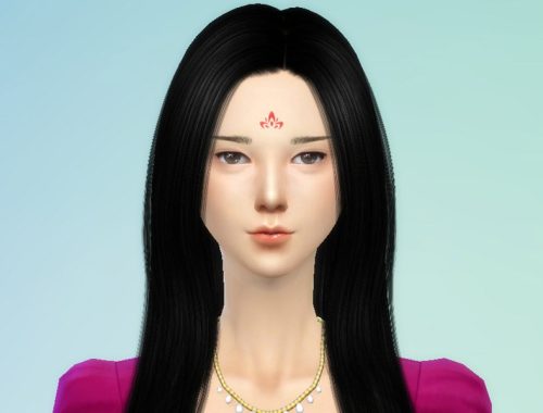 China bindi tattoo