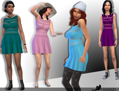Peekabo Dress