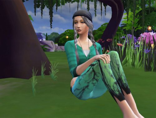 Enchanted Forrest Leggings - Spa Day needed