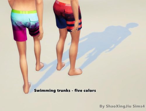 Swimming trunks - Five colors