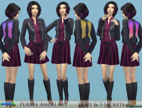 Purple Angel Set - Get Together needed