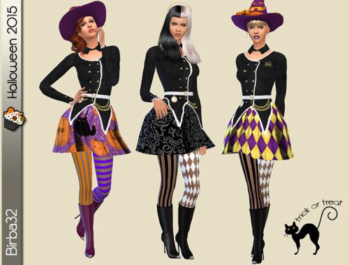 Halloween witch dress