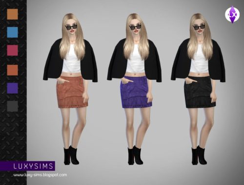 Fringed Skirt