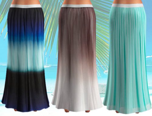 Exotic skirts set
