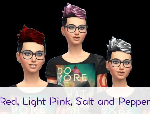 8 Colorful Recolors of Short Blow Dry Hair