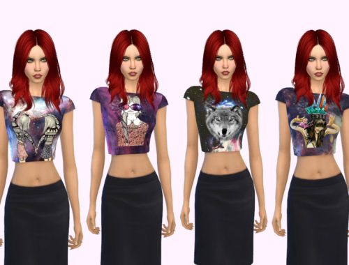 Hipster Crop Top Set
