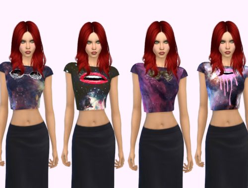 Hipster Crop Top Set