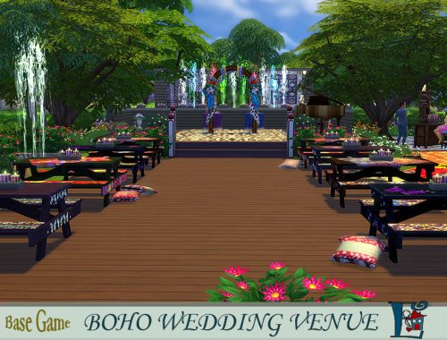 Bohemian Wedding Venue