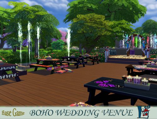 Bohemian Wedding Venue