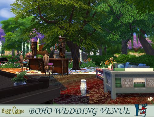 Bohemian Wedding Venue