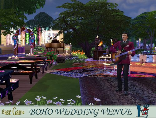 Bohemian Wedding Venue
