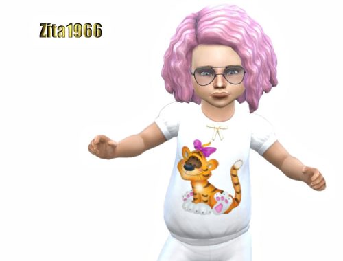 Fun tops and Pink hair 4 Tods