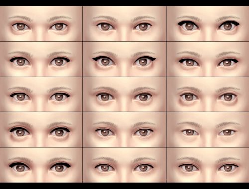 Default Replacement Skintone Eyes FEMALE