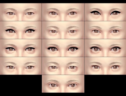 Default Replacement Skintone Eyes FEMALE