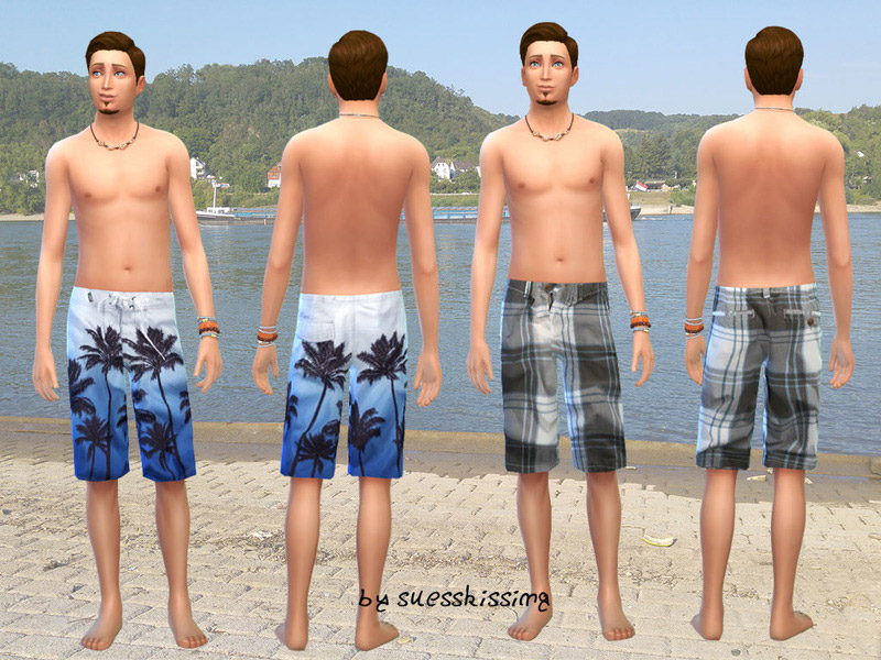Male Swimshorts Set - The Sims 4 Catalog