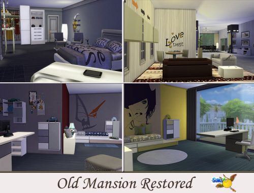 evi Old Mansion Restored