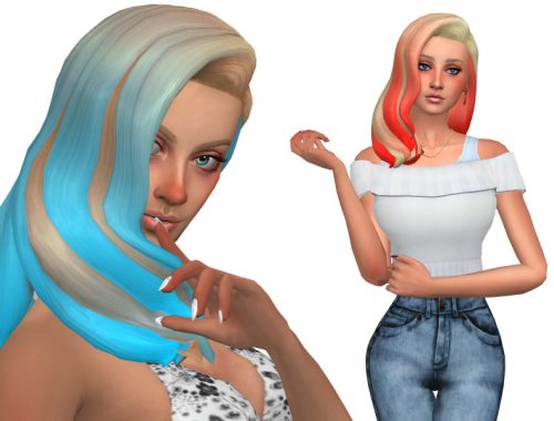 Hair Maxis matc with gradients
