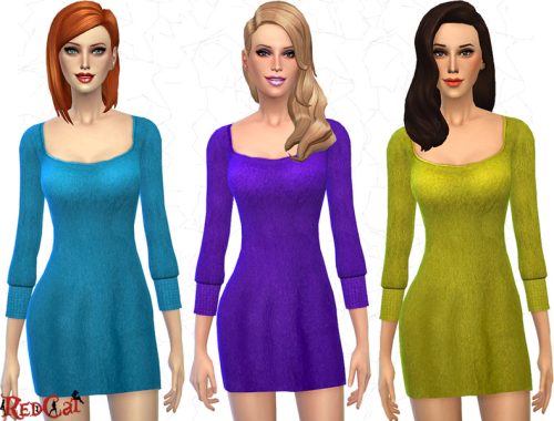 Mohair Blend Dress