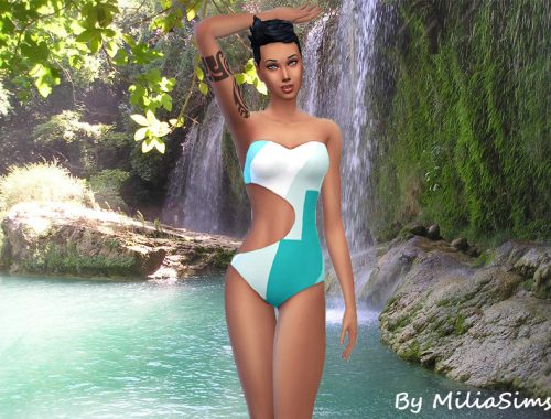 Curvy Swimsuit part one : Aztec Patterns