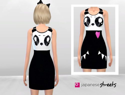 Kawaii Heart Claw Dress