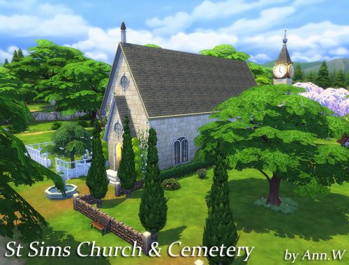 St Sims Church & Cemetery NO CC