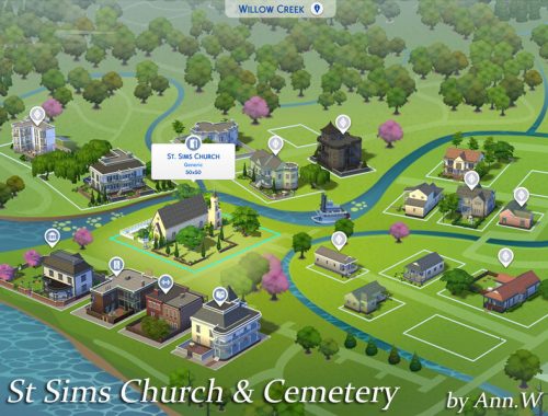 St Sims Church & Cemetery NO CC