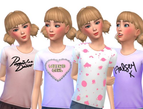 Kawaii Girl Tee Shirts