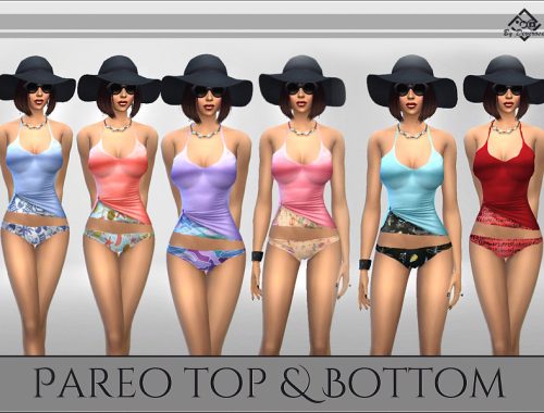 Pareo Tankini Set