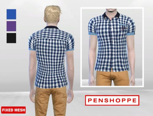 Angelique Button Polo Shirt