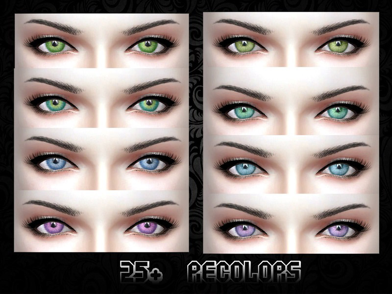 Mouseyblues Eye Recolors The Sims 4 Catalog