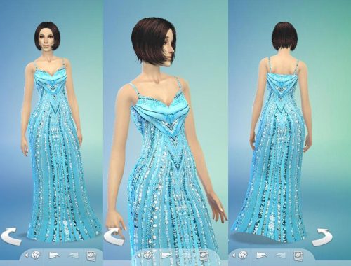 TatyanaName - Blue Dress