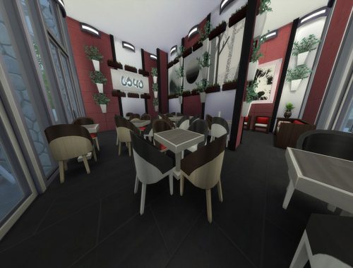 Sky View Modern Apartment Building