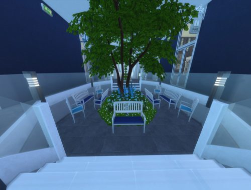 Sky View Modern Apartment Building
