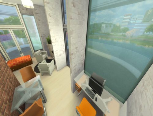Sky View Modern Apartment Building