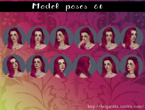 Model poses 06