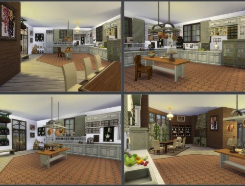 Mediterranean villa.