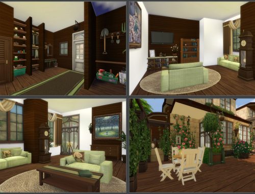 Mediterranean villa.