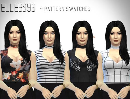 Choker Neck Band Top (base game)